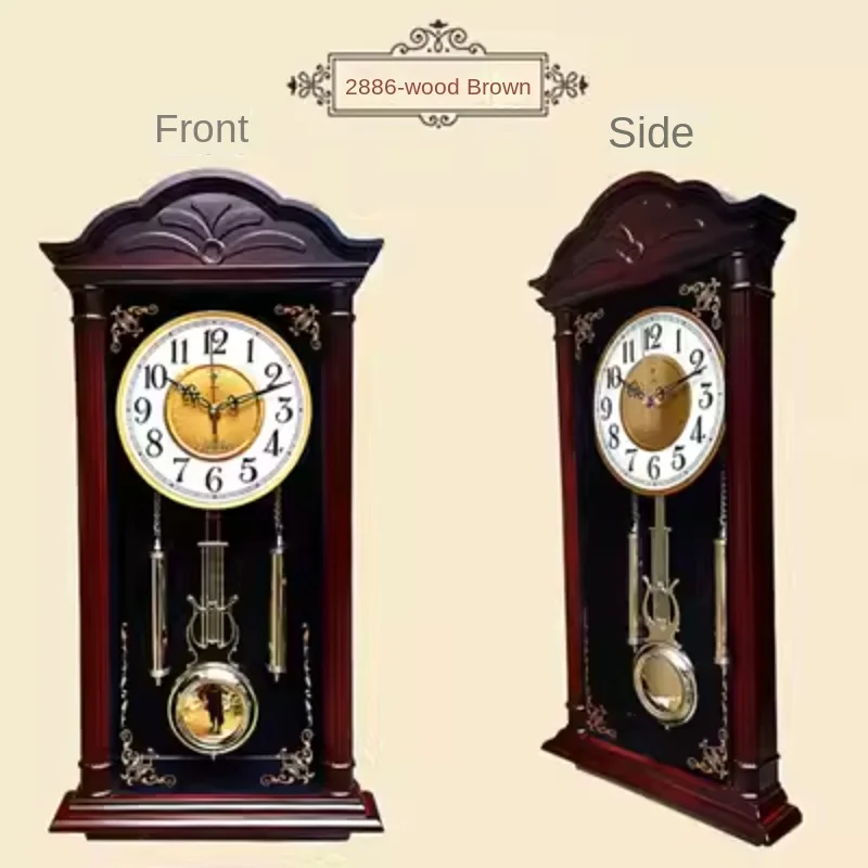 Luxury Watch Wall Clock - Large Pendulum Wall Clocks Living Room