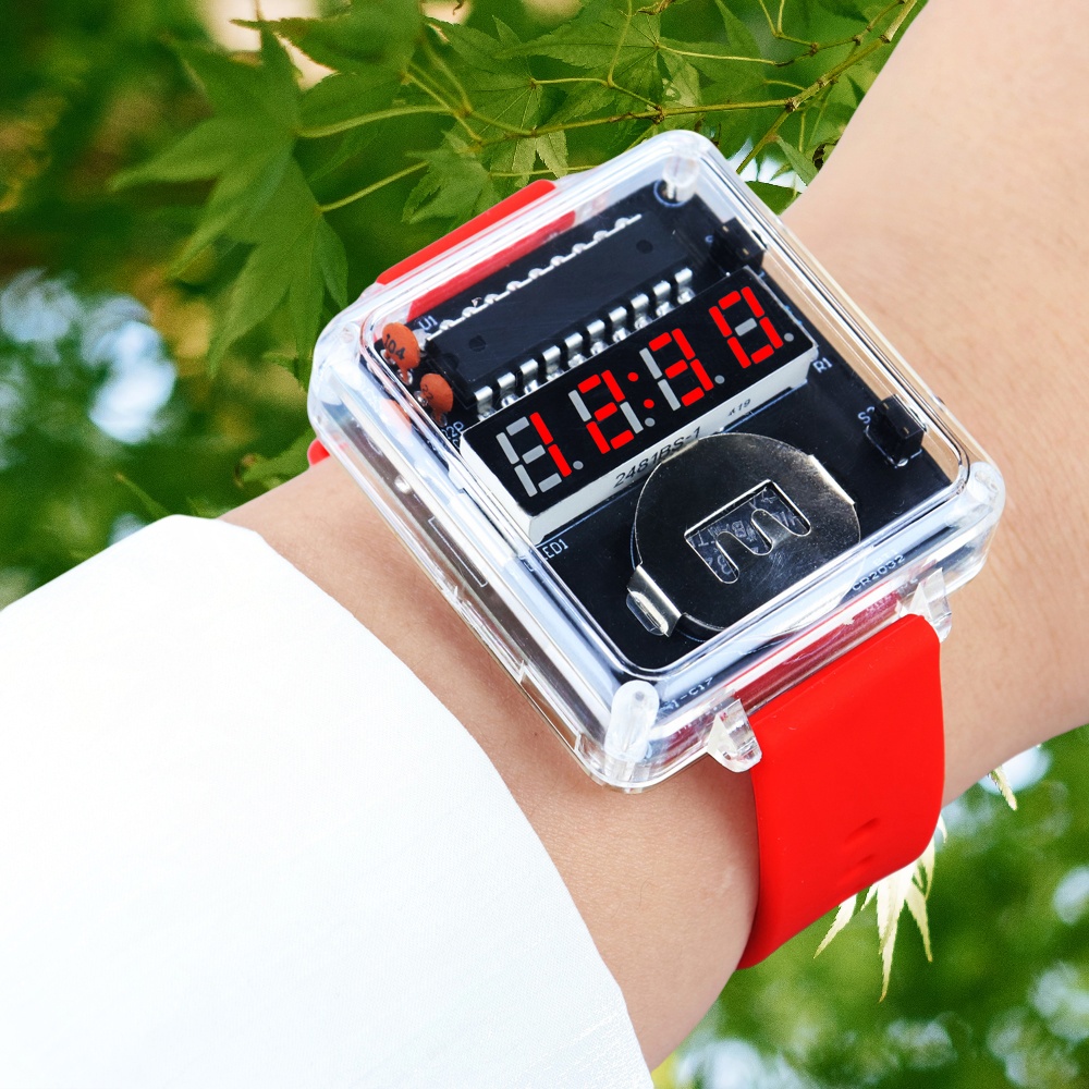Regulator Display Watch - DIY LED Watch Electronic Kit 0.28