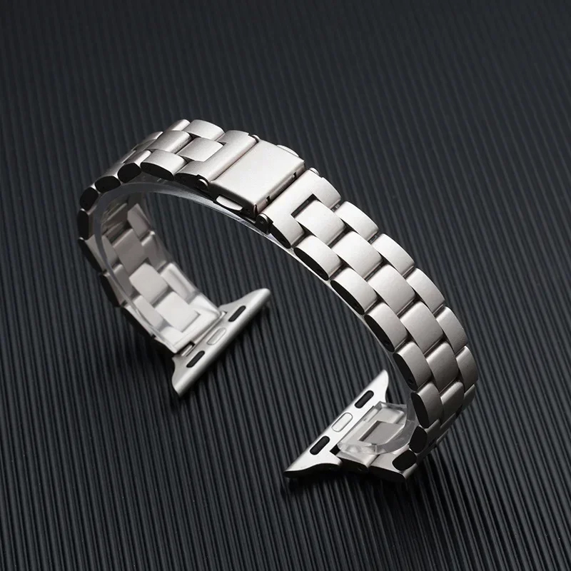 Luxury Watch Ap - Slim Metal Stainless Steel Strap for