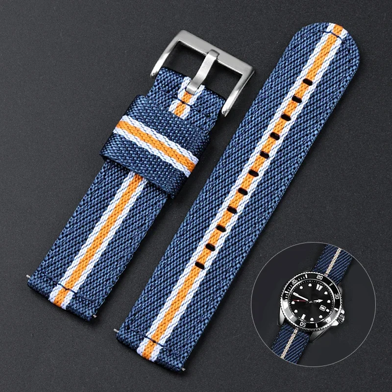 Omega Watch Speedmaster - Quick Release Nylon Strap for Tudor