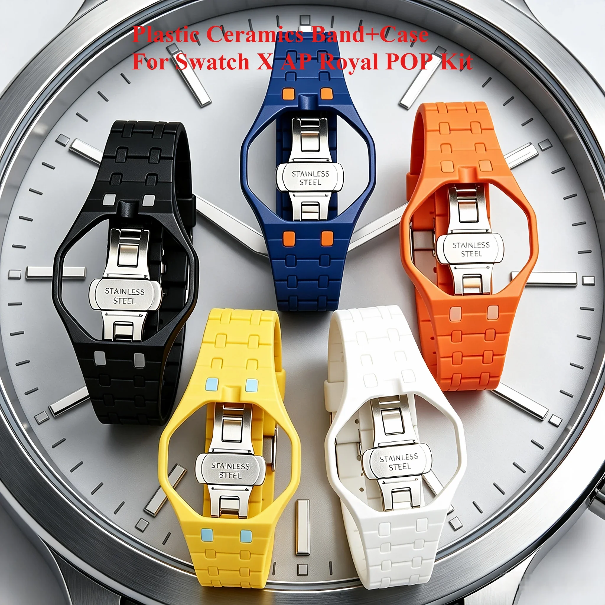 Luxury Watch Strap - Luxury Modification Kit for Swatch X