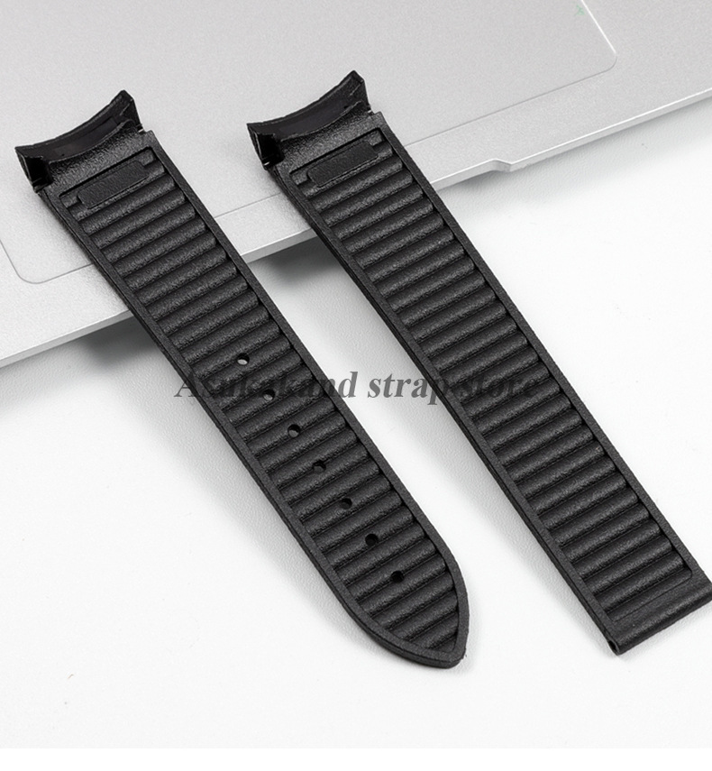 Curved End Rubber Silicone Wat - Omega Watch Seamaster recension och pris