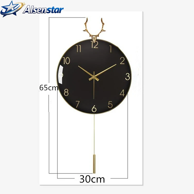 Nordic Luxury Wall Clock for H - Luxury Watch Wall Clock recension och pris
