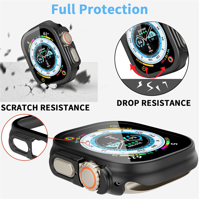 Glass+case For Apple Watch Ult - Luxury Watch Apple Bands recension och pris