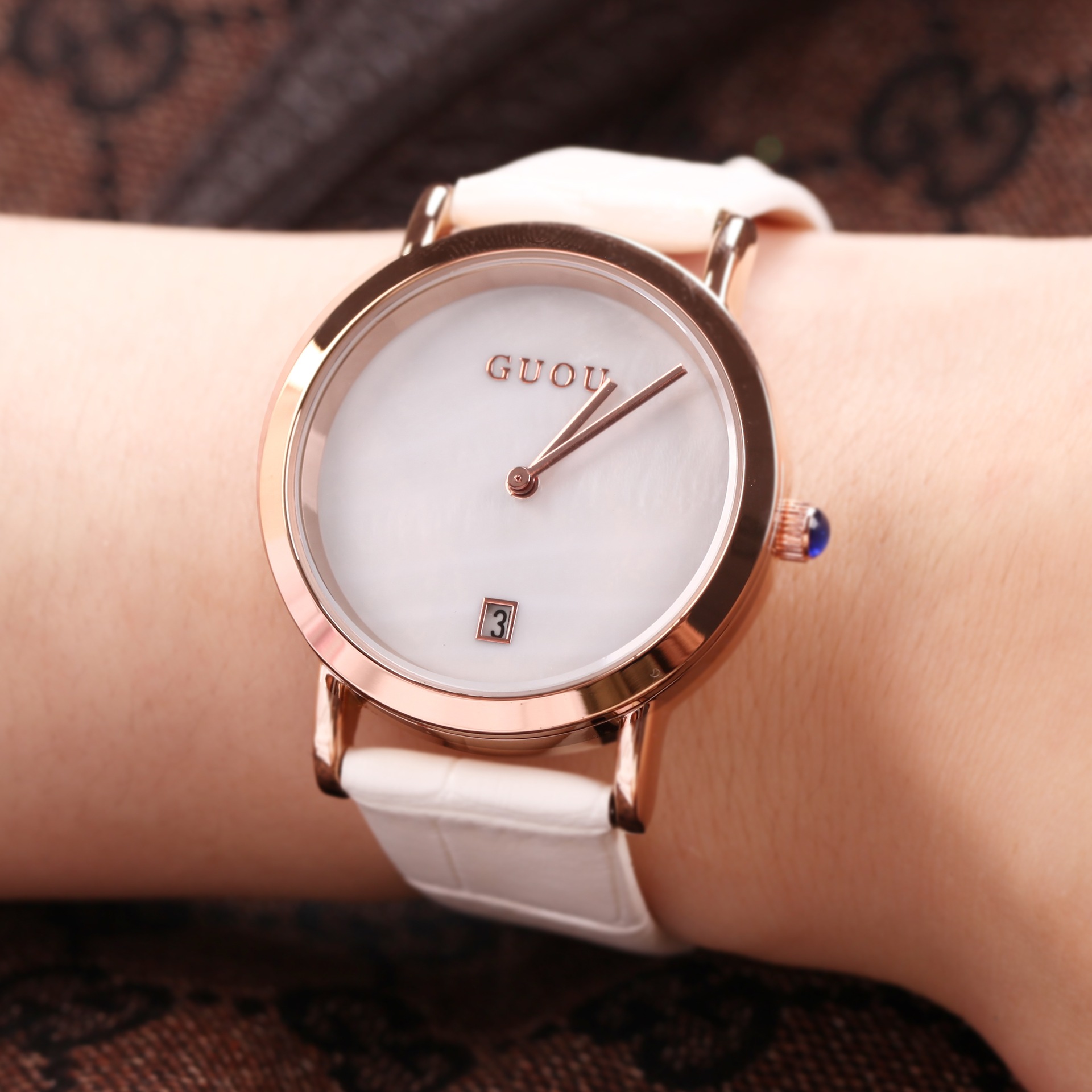 New Luxury Minimalist Women'S  - Luxury Watch With Leather Strap recension och pris