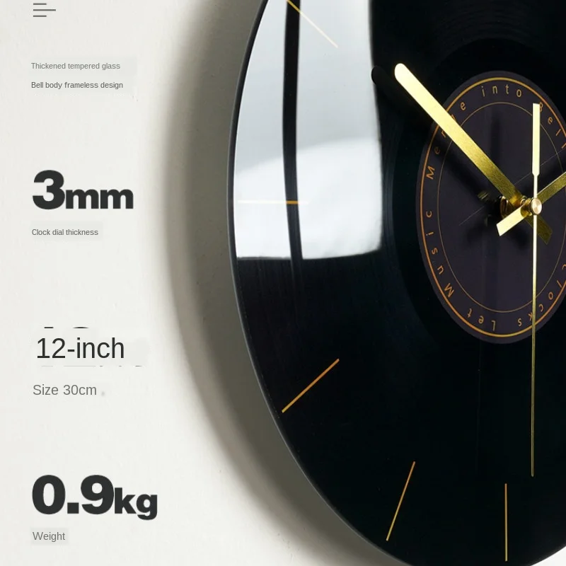 Luxury Silent Wall Clock Livin - Luxury Watch Wall Clock recension och pris