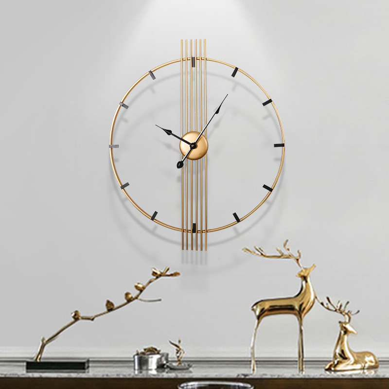 Modern Nordic Light Luxury Lar - Luxury Watch Wall Clock recension och pris