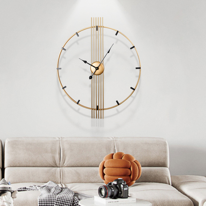 Modern Nordic Light Luxury Lar - Luxury Watch Wall Clock recension och pris
