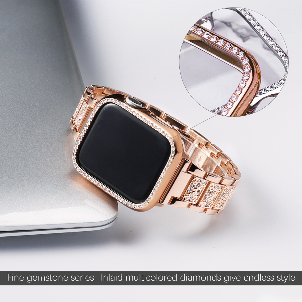 Case+Bling strap for Apple Wat - Luxury Watch Ap recension och pris