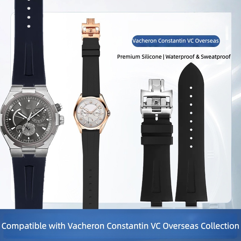Silicone Rubber Watch Band For - Luxury Watch Vacheron Constantin recension och pris
