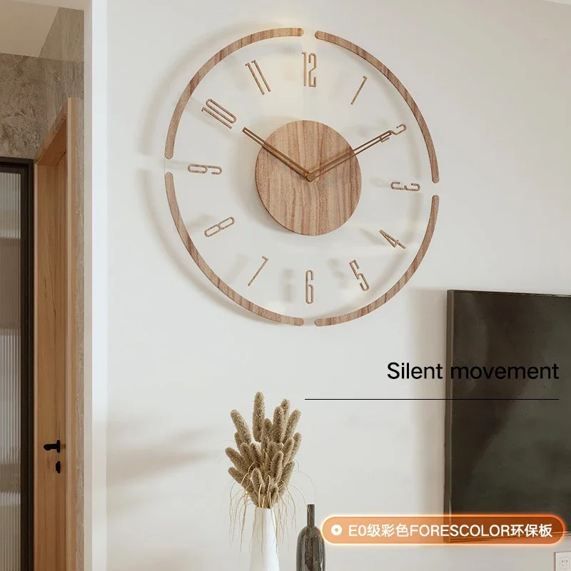 Acrylic Transparent Wall Clock - Luxury Watch Wall Clock recension och pris