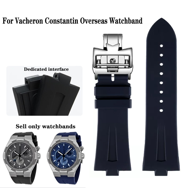 Silicone Rubber Watchbands For - Luxury Watch Vacheron Constantin recension och pris
