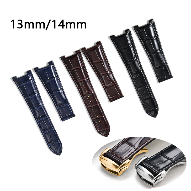 Genuine Leather Watchband For  - Omega Watch Speedmaster recension och pris