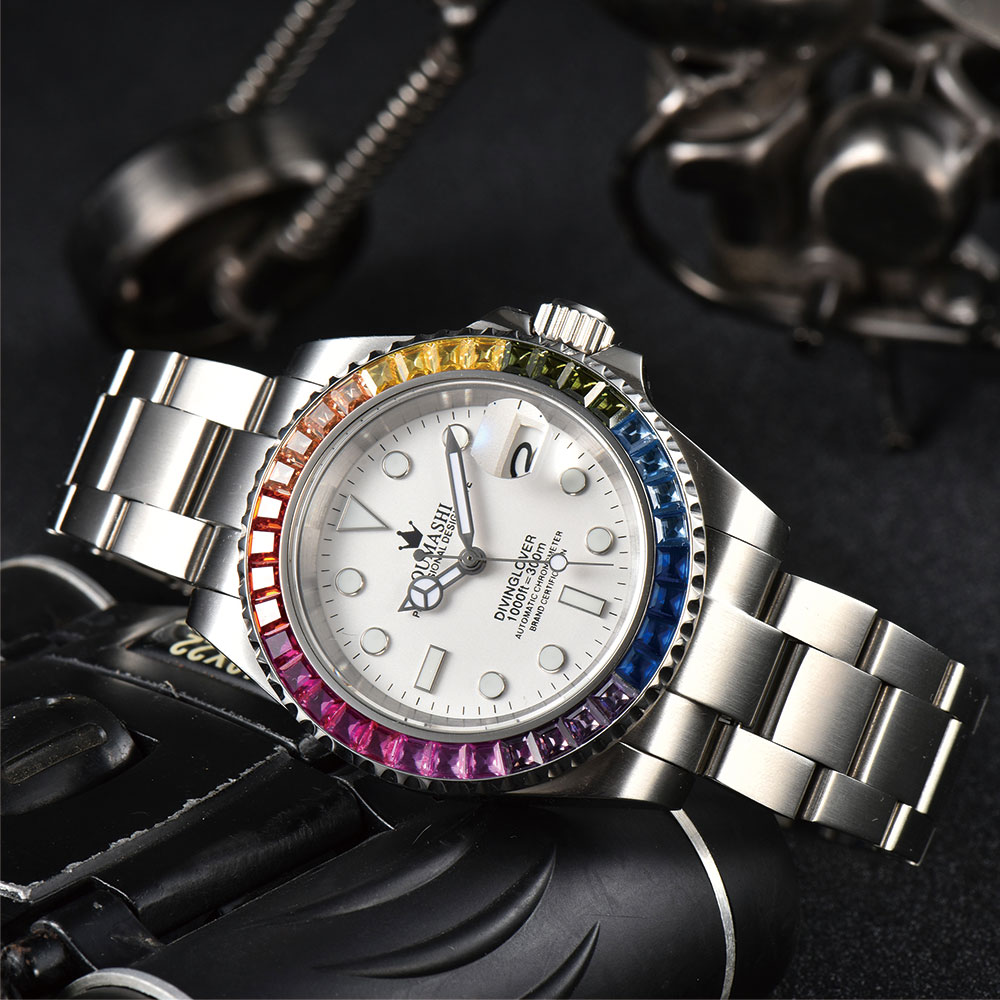 40mm Luxury Diving Men's Watch - Luxury Watch Strap recension och pris