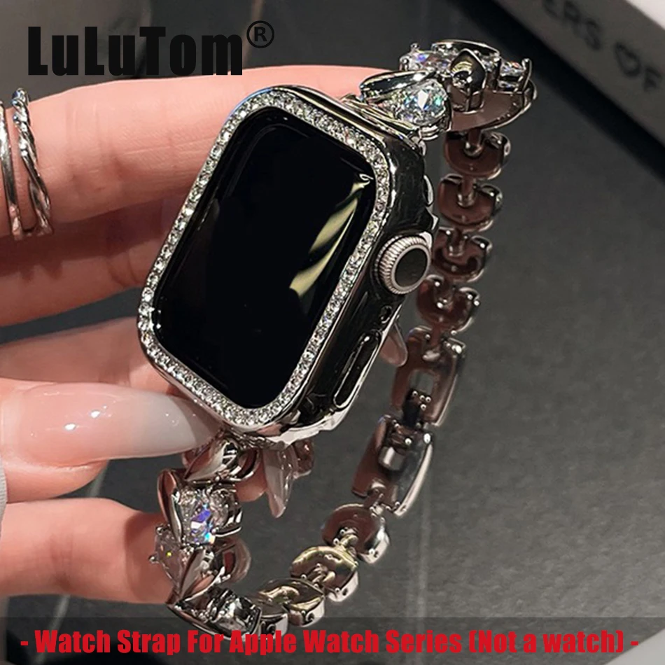 Love Diamond Strap For Apple W - Luxury Watch Apple Bands recension och pris