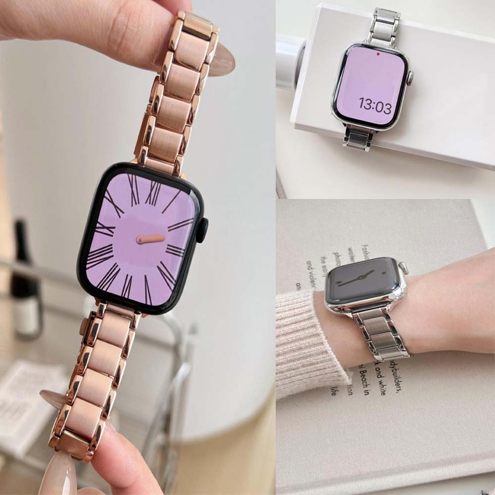 Slim Metal Band For Apple Watc - Luxury Watch Ap recension och pris