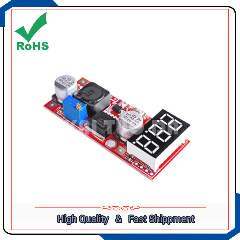 Voltage meter watch DC-DC adju - Regulator Display Watch recension och pris