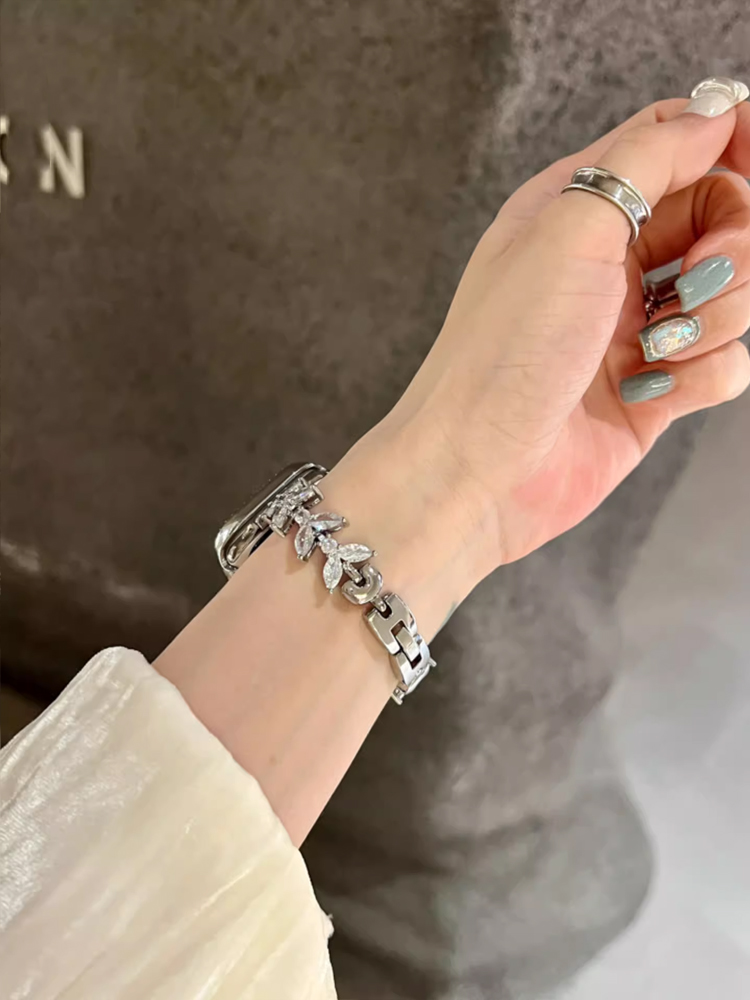 Luxury Diamond Strap For Apple - Luxury Watch Apple Bands recension och pris