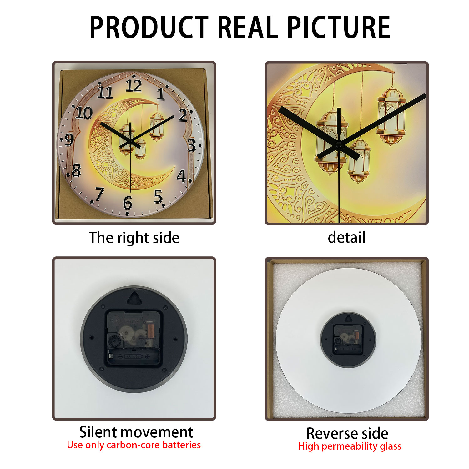 A Modern Accessible Luxury Gol - Luxury Watch Wall Clock recension och pris