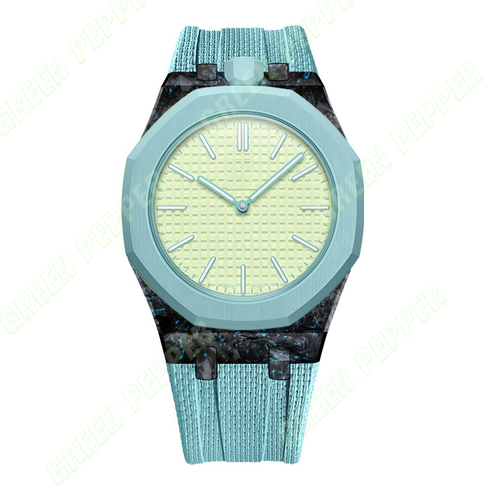 Luxury Carbon Fiber Case Fluor - Luxury Watch Ap recension och pris
