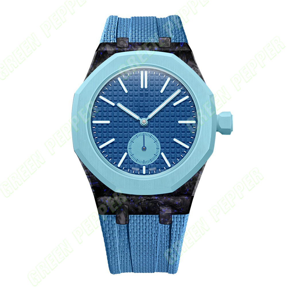 Luxury Carbon Fiber Case Fluor - Luxury Watch Ap recension och pris