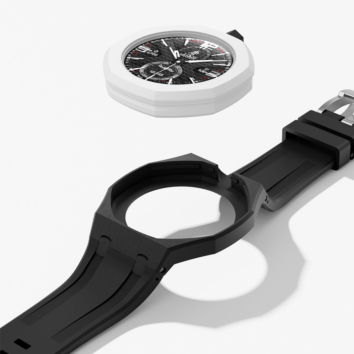 PC Case Rubber Strap for Swatc - Luxury Watch Ap recension och pris