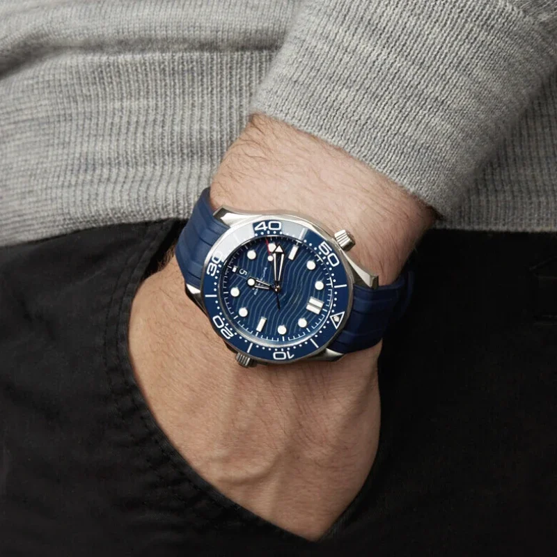 20mm Curved End Rubber Silicon - Omega Watch Seamaster recension och pris