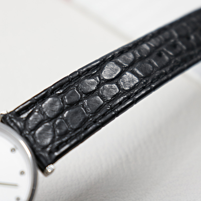 Thin crocodile Genuine leather - Omega Watch Speedmaster recension och pris