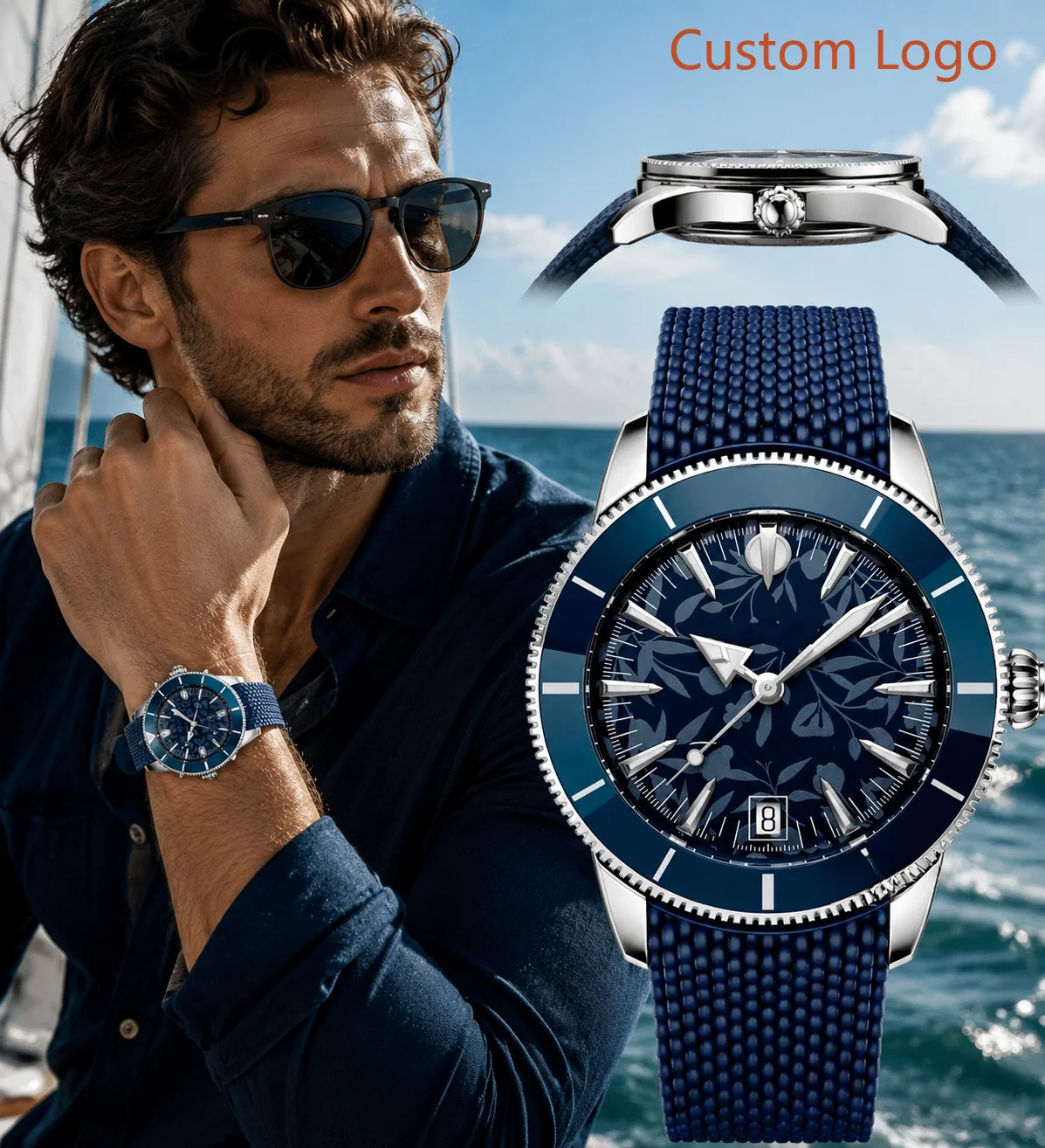 Men 46mm Diving Automatic Watc - Luxury Watch Strap recension och pris