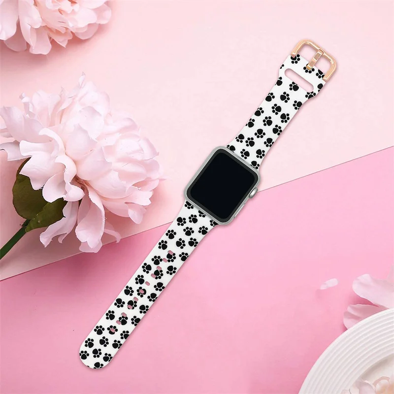 Printed band For apple watch s - Luxury Watch Apple Bands recension och pris