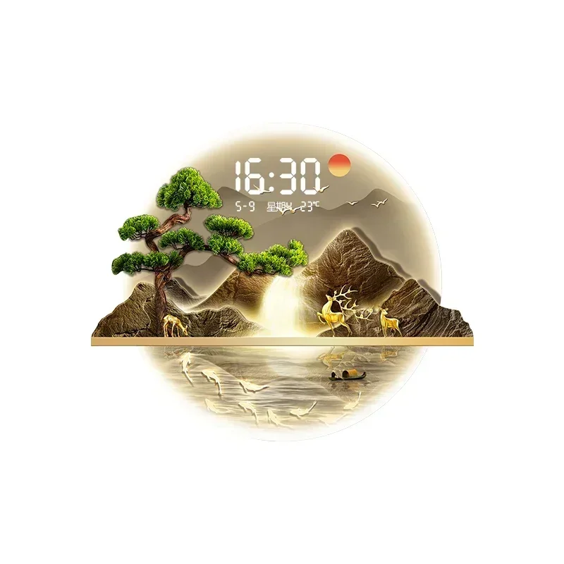 Art Mural Wall Clocks Led Livi - Luxury Watch Wall Clock recension och pris