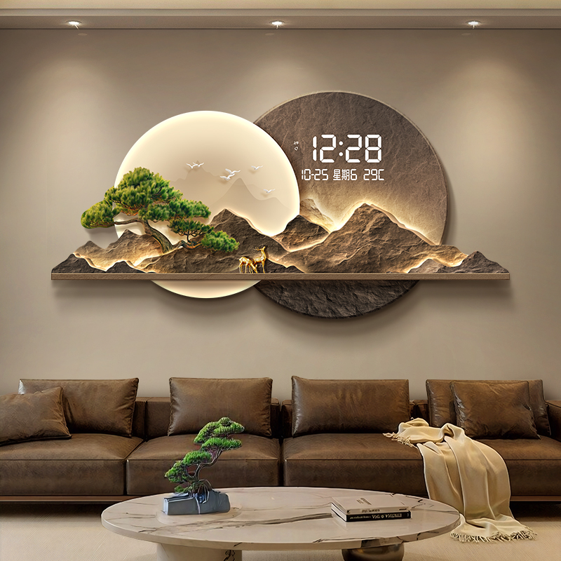 Nordic Modern Wall Watch Digit - Luxury Watch Wall Clock recension och pris
