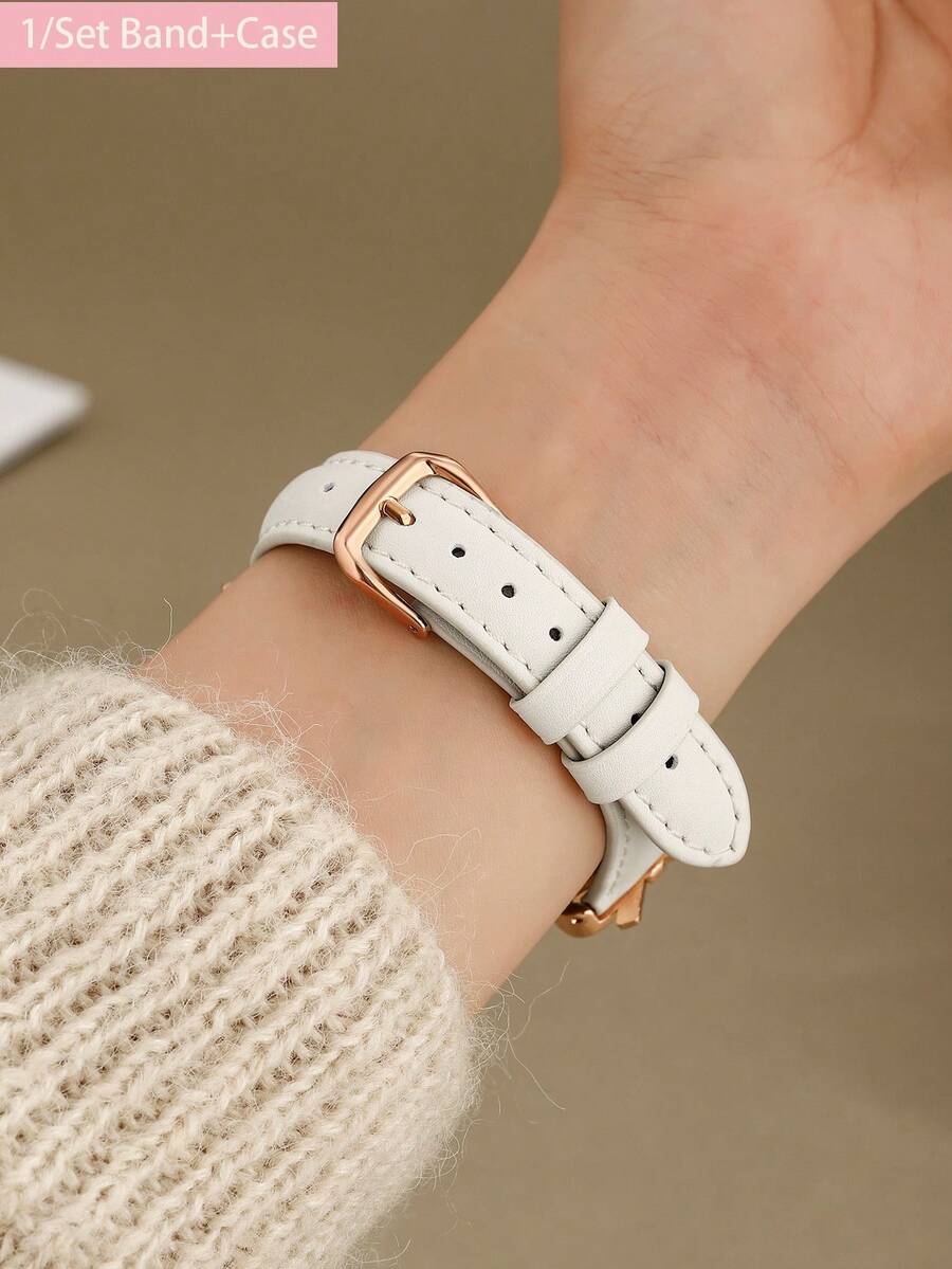1/Set Luxury Rose Gold Diamond - Luxury Watch Apple Bands recension och pris