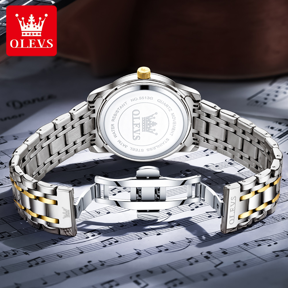 OLEVS Brand Fashion men's watc - Luxury Watch Design recension och pris