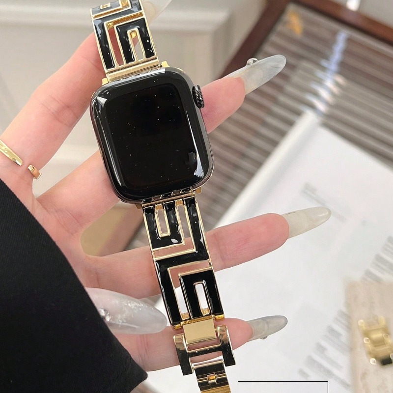 Luxury Metal Strap For Apple W - Luxury Watch Ap recension och pris
