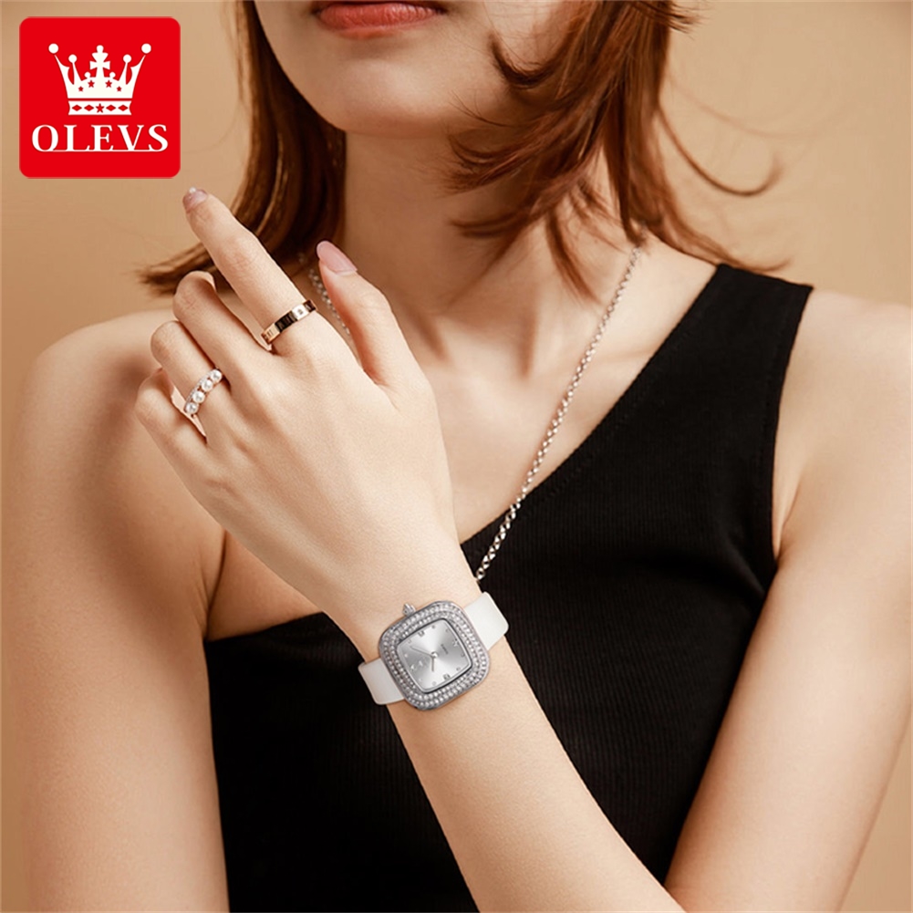 OLEVS 5512 Luxury Elegant Wome - Luxury Watch With Leather Strap recension och pris