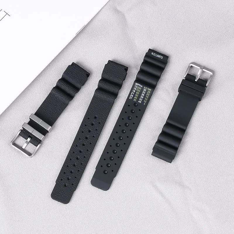 Diving Silicone Strap for Seik - Citizen Watch Promaster recension och pris