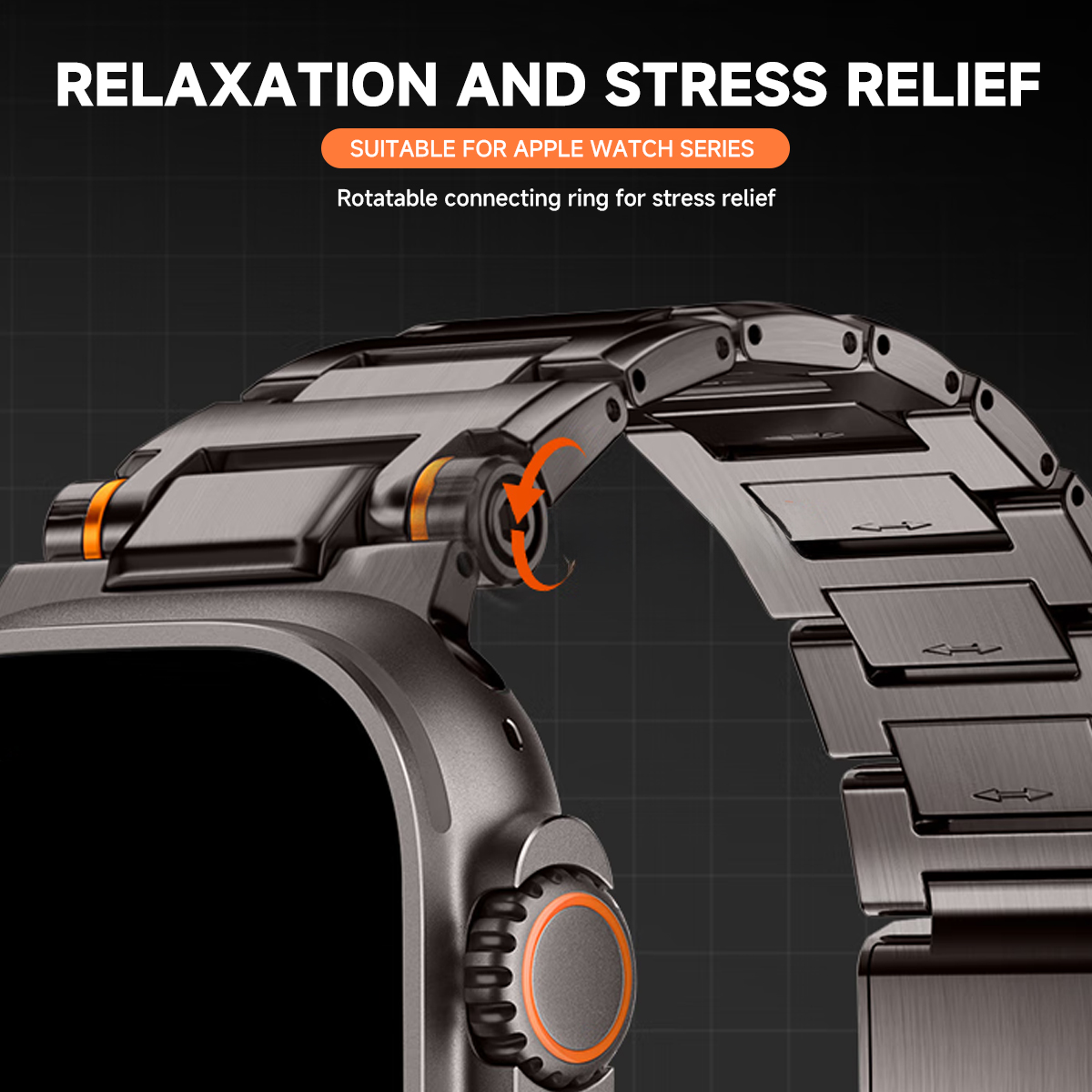 Stainless Steel Strap for Appl - Luxury Watch Ap recension och pris