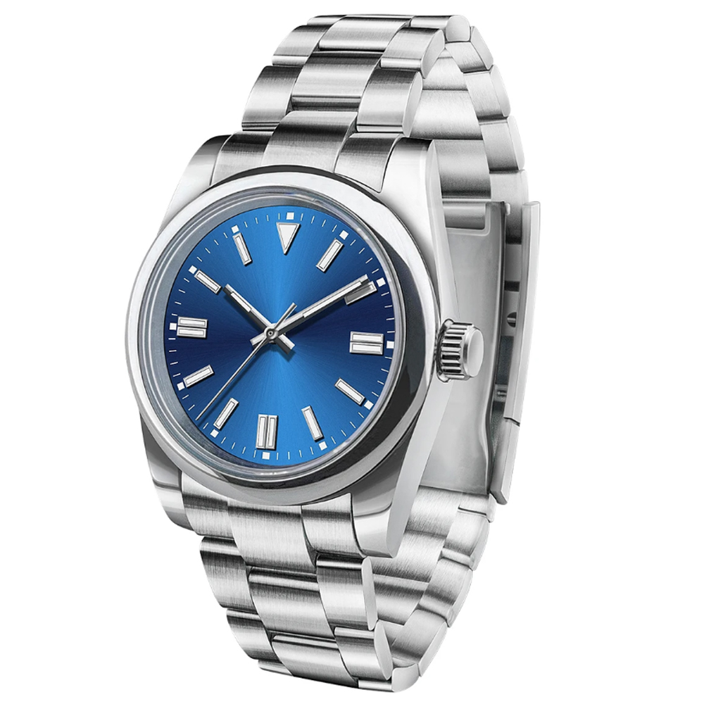 Custom Logo Mens Watch Sapphir - Luxury Watch Strap recension och pris