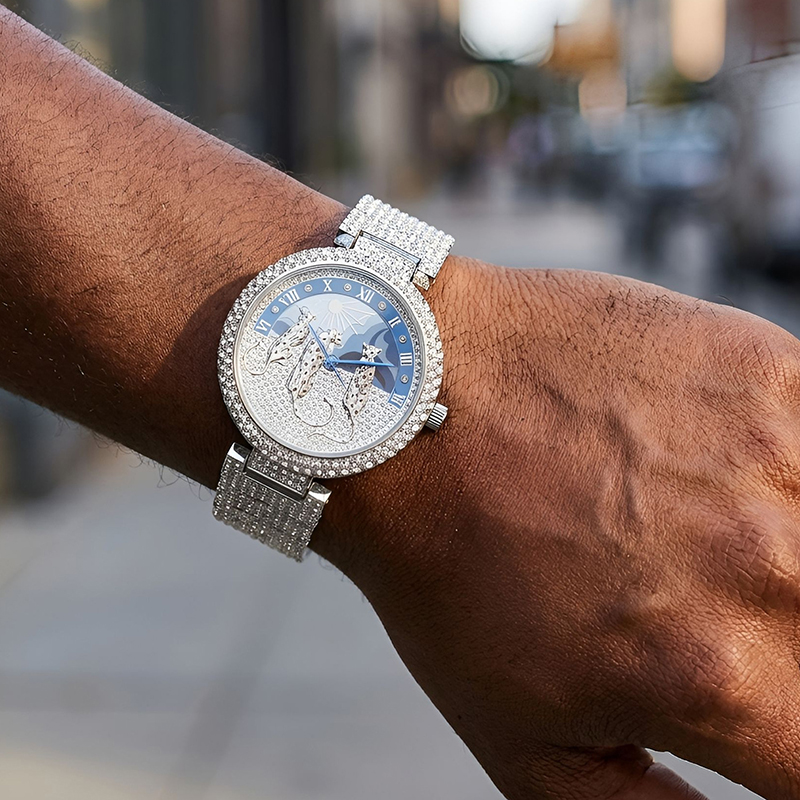 Men's Watches Sun and leopard  - Luxury Watch And Jewelry Brand recension och pris