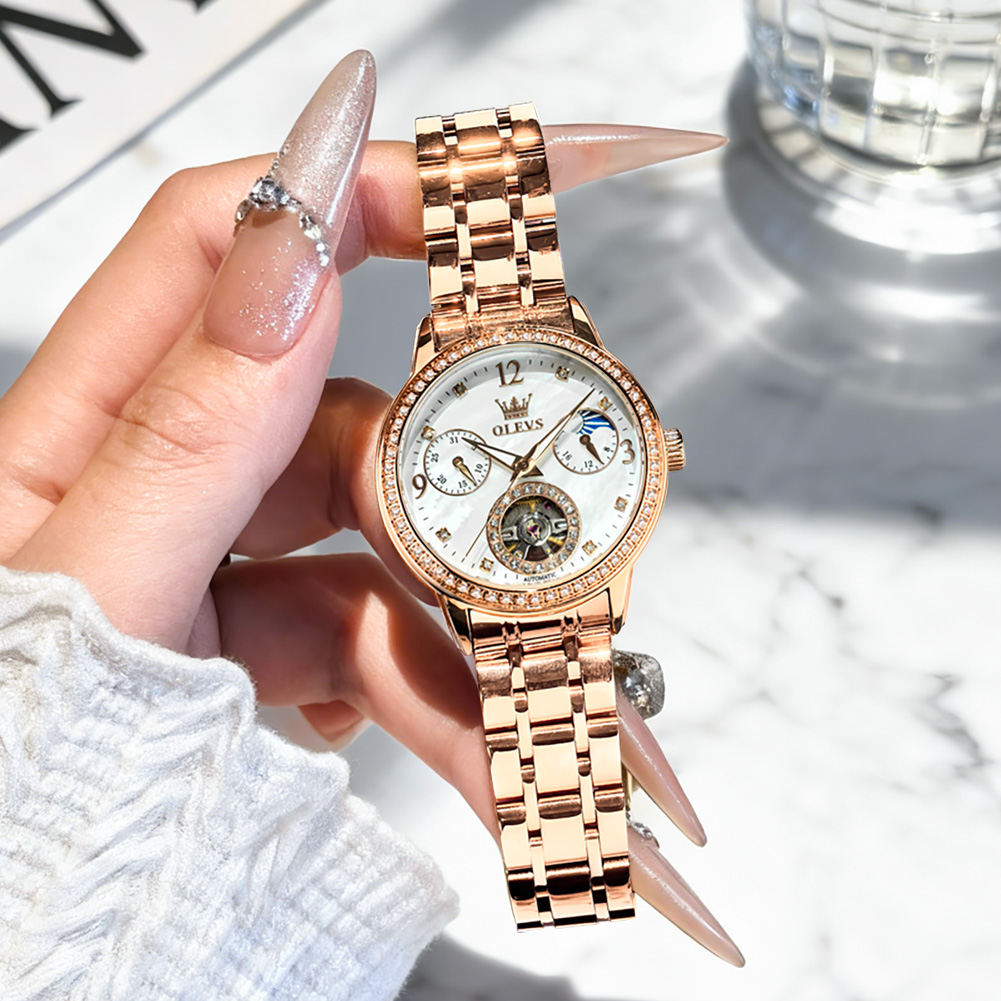 OLEVS Women's Watches Top Bran - Luxury Watch Hand recension och pris