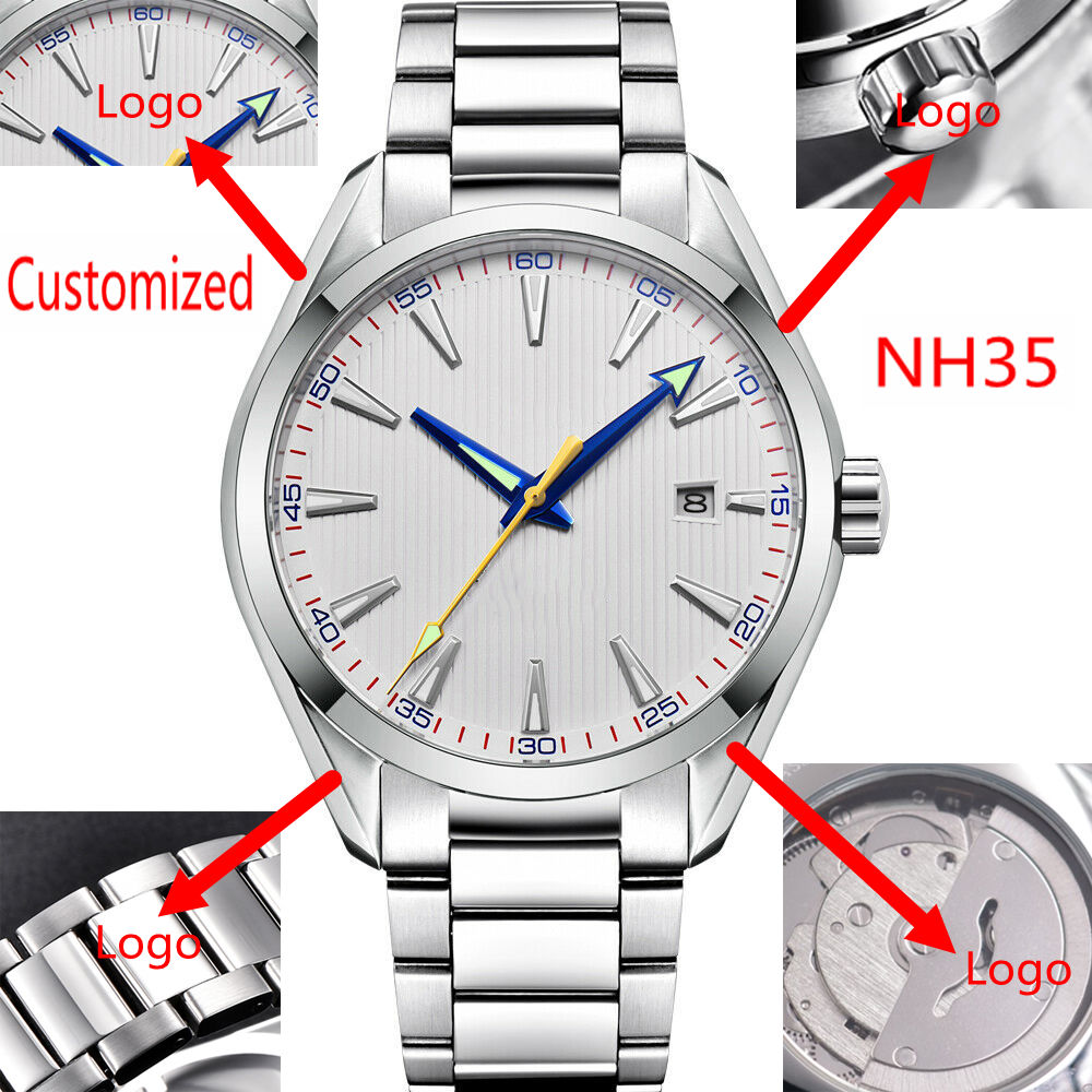 Custom Logo 41mm Men Miyota/NH - Luxury Watch Strap recension och pris