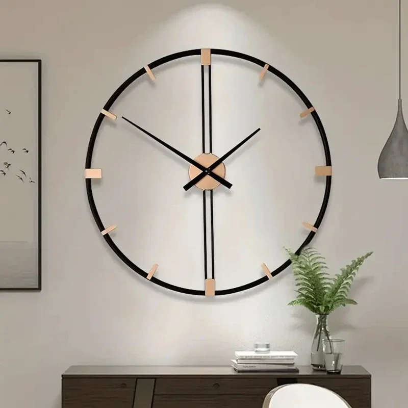 Nordic Wall Clocks Metal Wall  - Luxury Watch Wall Clock recension och pris