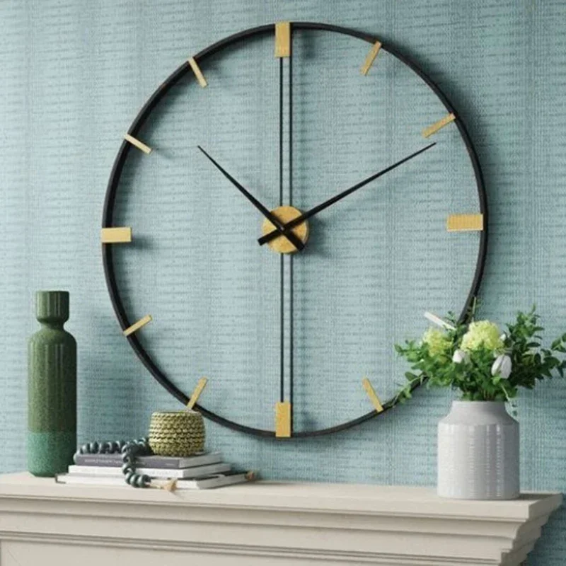 Nordic Wall Clocks Metal Wall  - Luxury Watch Wall Clock recension och pris