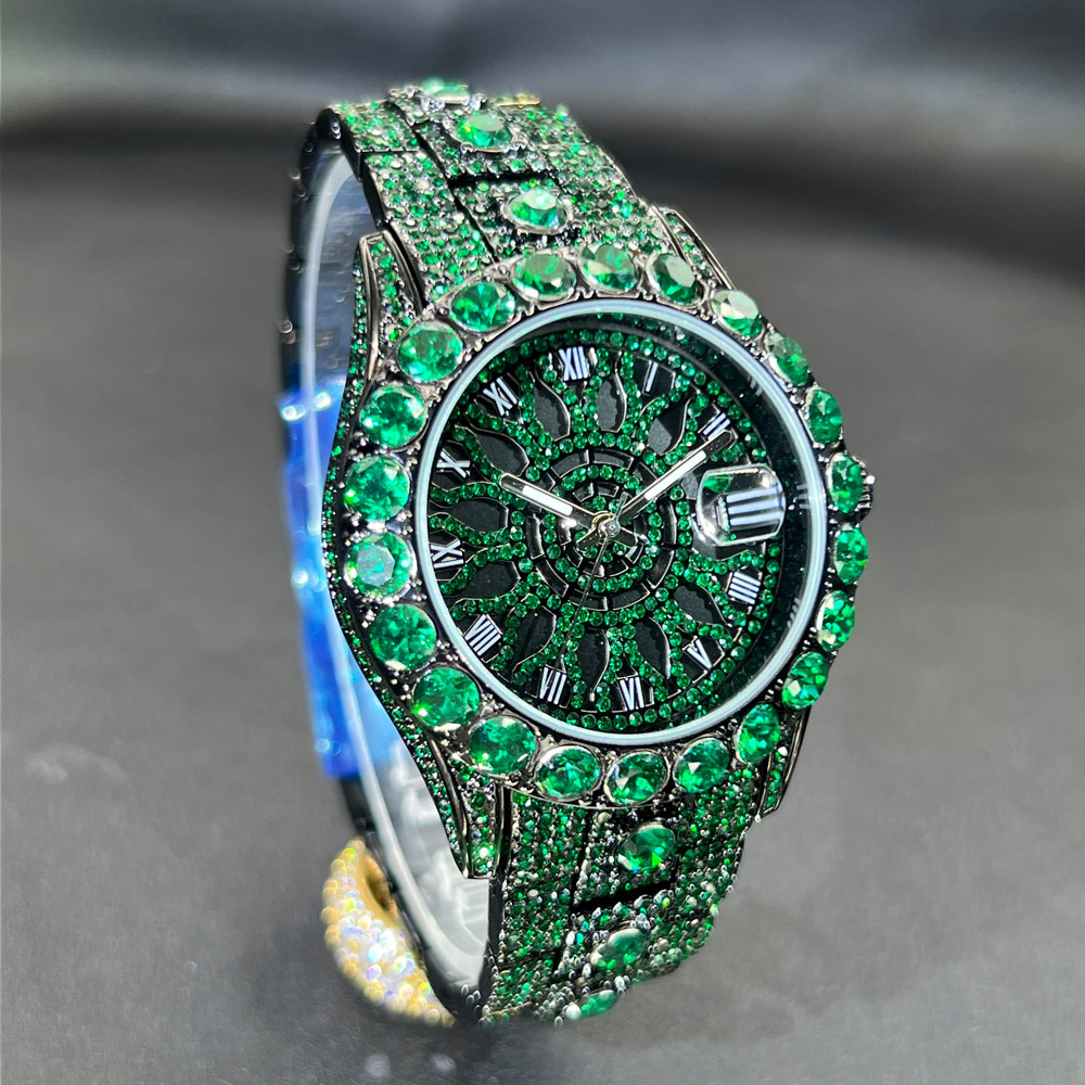 Green Diamond Watch For Men Br - Luxury Watch And Jewelry Brand recension och pris