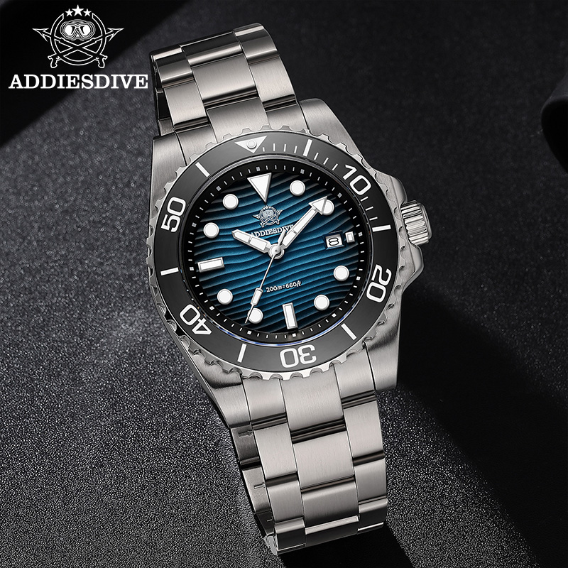 ADDIESDIVE Men's 2115 Quartz W - Luxury Watch Strap recension och pris