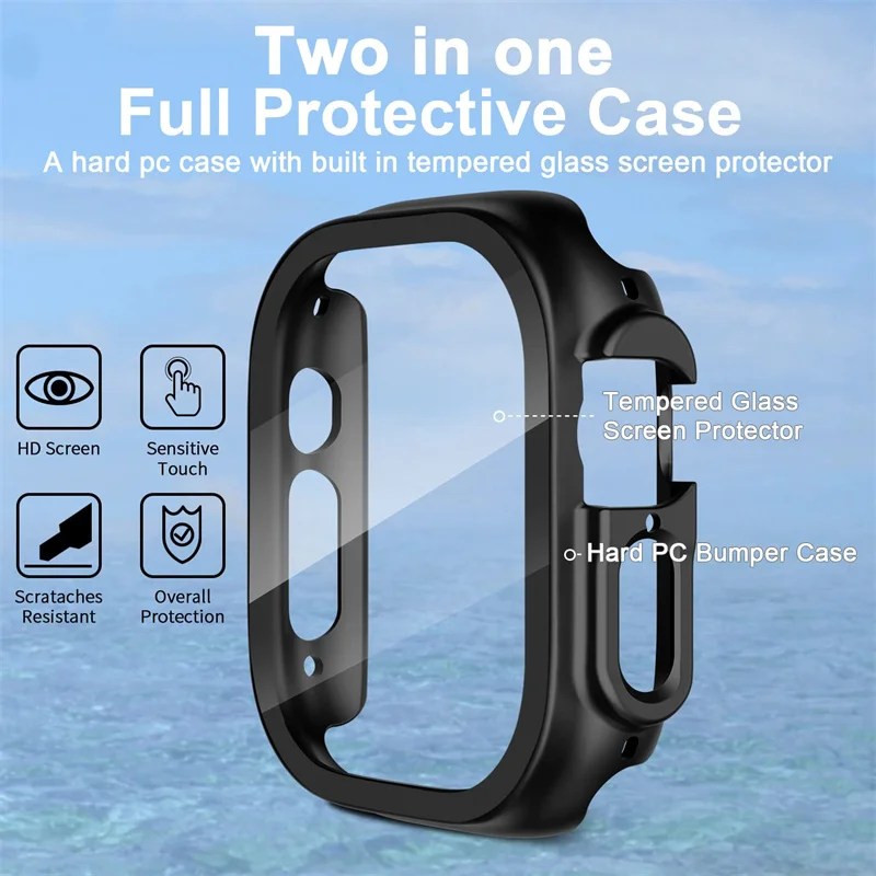 Glass+case For Apple Watch Ult - Luxury Watch Ap recension och pris